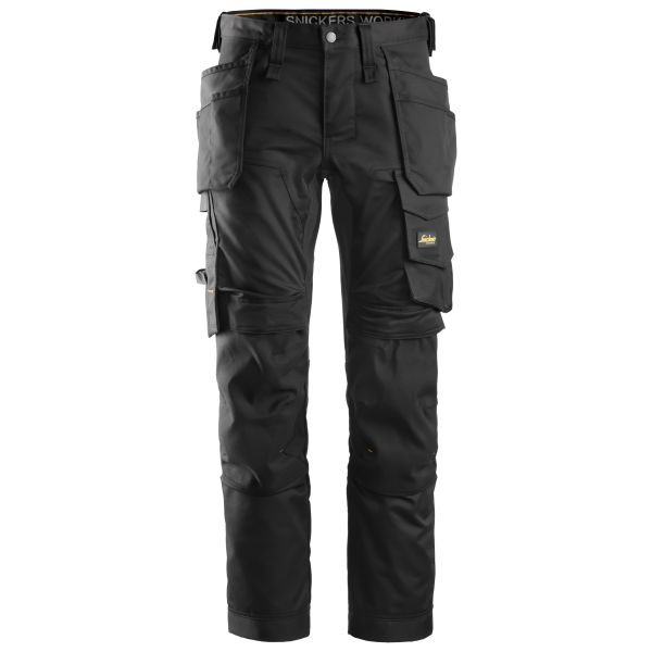Arbeidsbukse Snickers 6241 AllroundWork svart, stretch C62